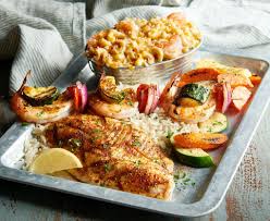 Joe's Crab Shack signature dishes Paradise PlatterFish & Chips Basket Broiled Seafood Platter
